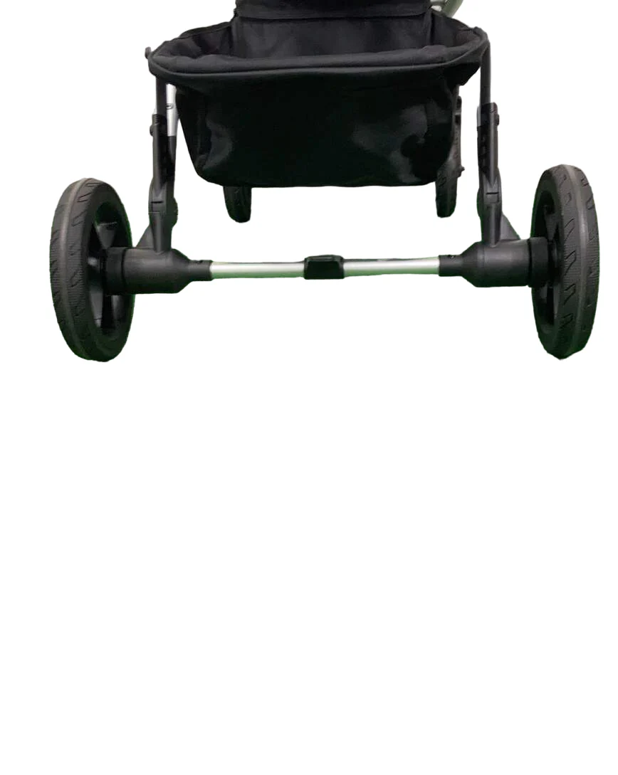 Mockingbird Single to Double 2.0 Stroller, Black, Windowpane, Silver With Penny Leather, 2024 - Image 8