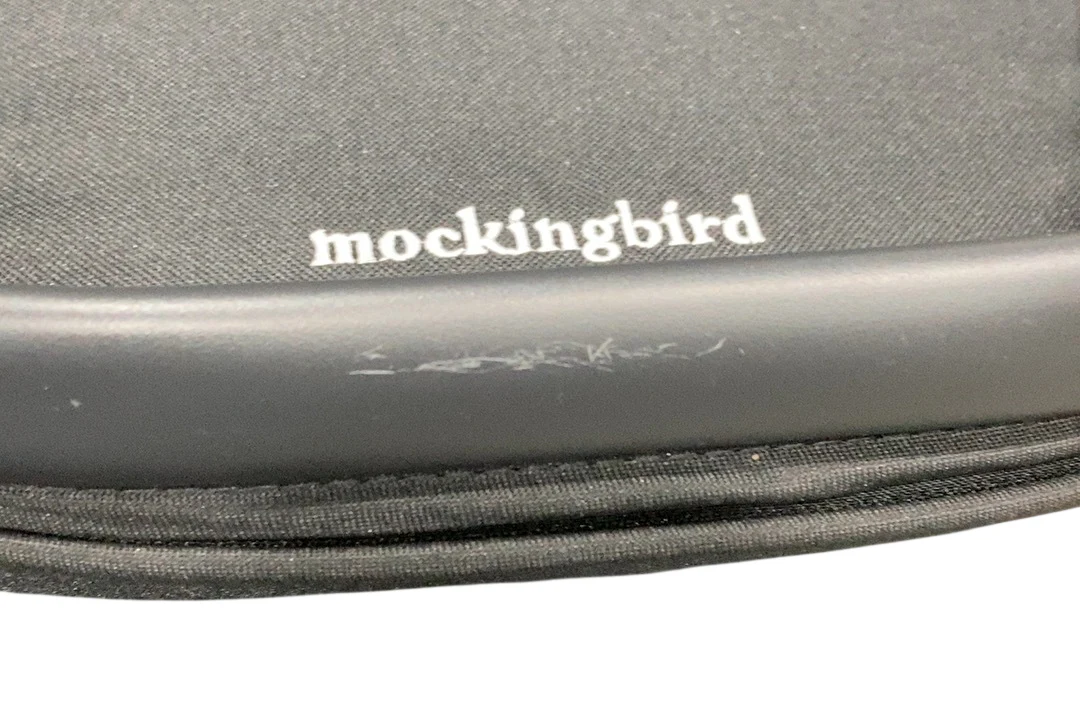 Mockingbird Single to Double 3.0 Stroller, 2025, Charcoal with Penny Leather, Oat - Image 12