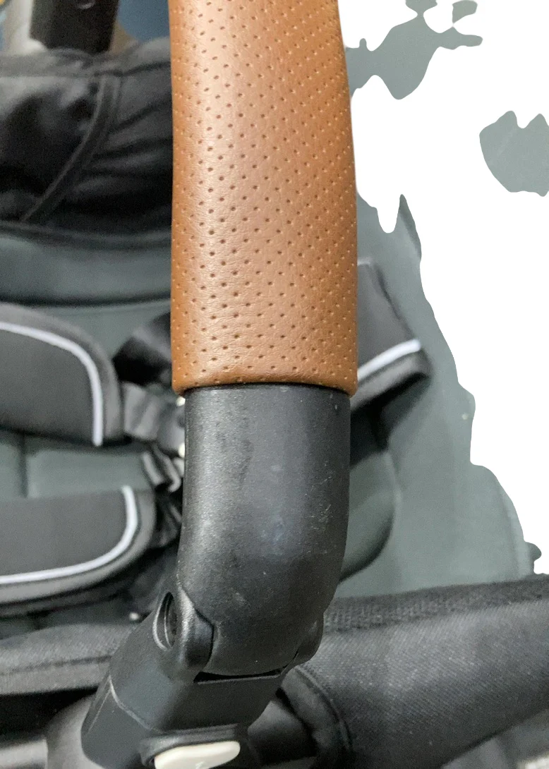 Mockingbird Single to Double 3.0 Stroller, 2025, Charcoal with Penny Leather, Oat - Image 13