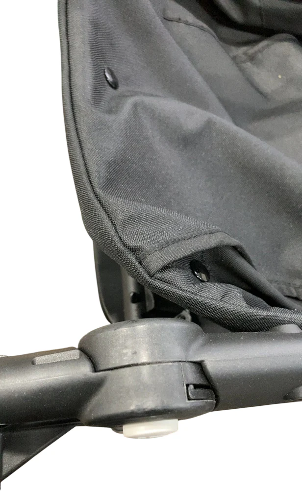 Mockingbird Single to Double 3.0 Stroller, 2025, Charcoal with Penny Leather, Solid Black - Image 3