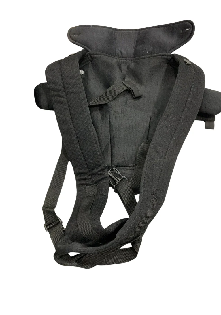 Momcozy 2-in-1 Baby Carrier with Hip Seat, Black - Image 3