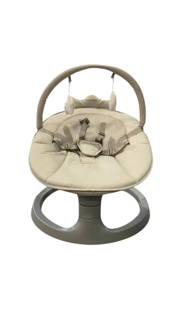 Momcozy 2-in-1 Electric Baby Swing, Khaki