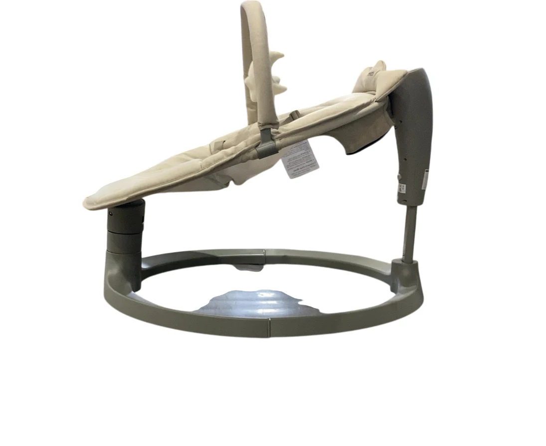 Momcozy 2-in-1 Electric Baby Swing, Khaki - Image 2