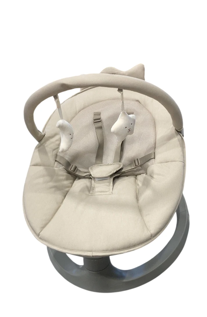 Momcozy  2-in-1 Electric Baby Swing, Khaki - Image 2