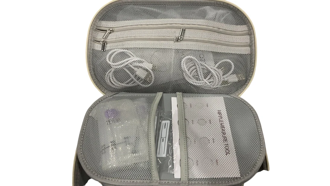 Momcozy All-in-one M5 Double Wearable Breast Pump, Lilac - Image 2