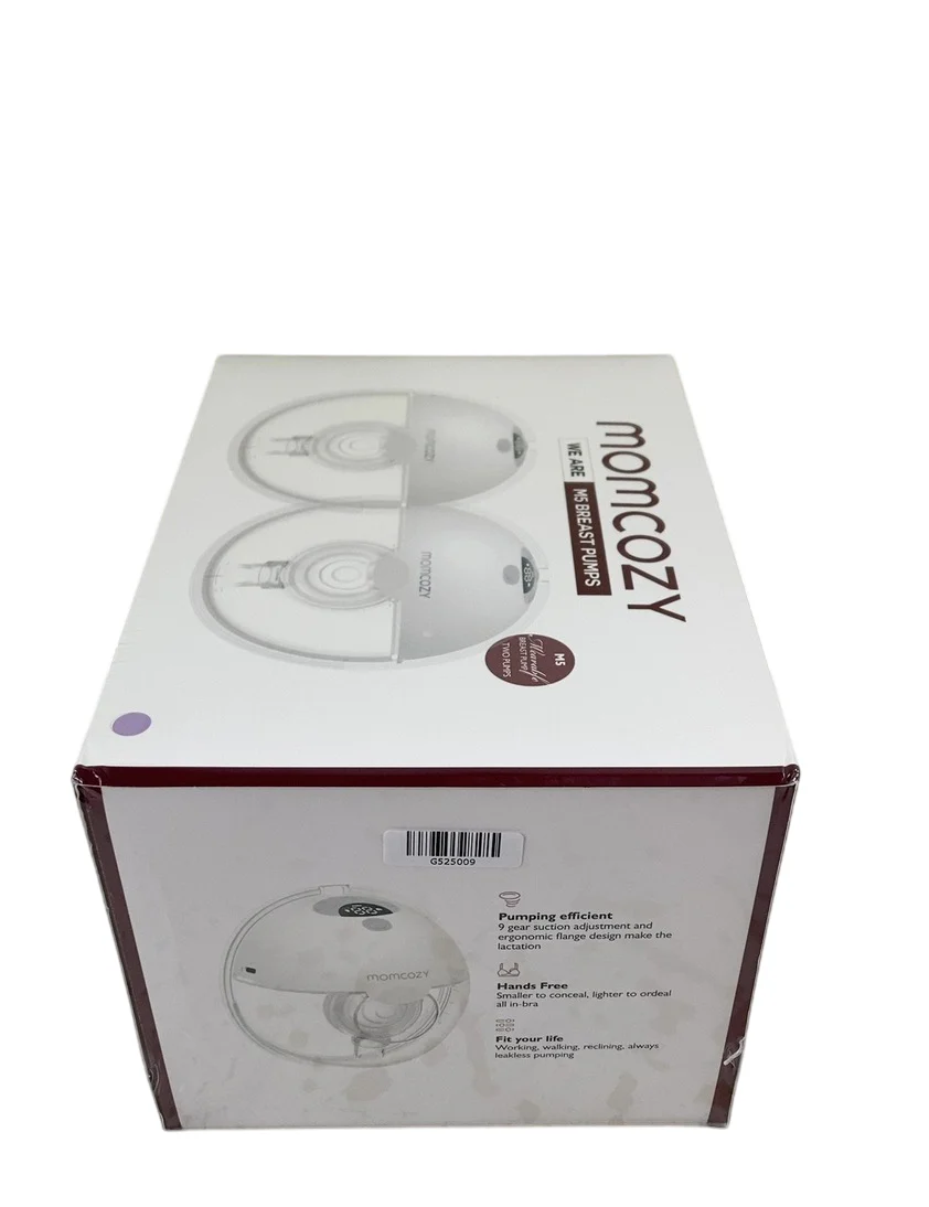 Momcozy All-in-one M5 Double Wearable Breast Pump, Lilac - Image 2