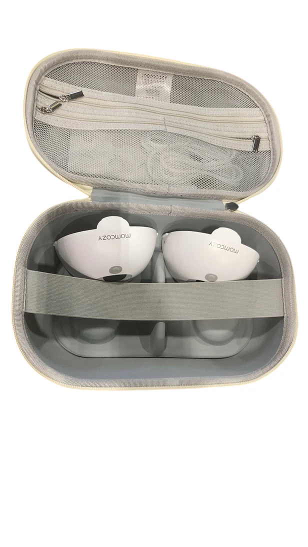 Momcozy All-in-one M5 Double Wearable Breast Pump, Quill Grey - Image 2