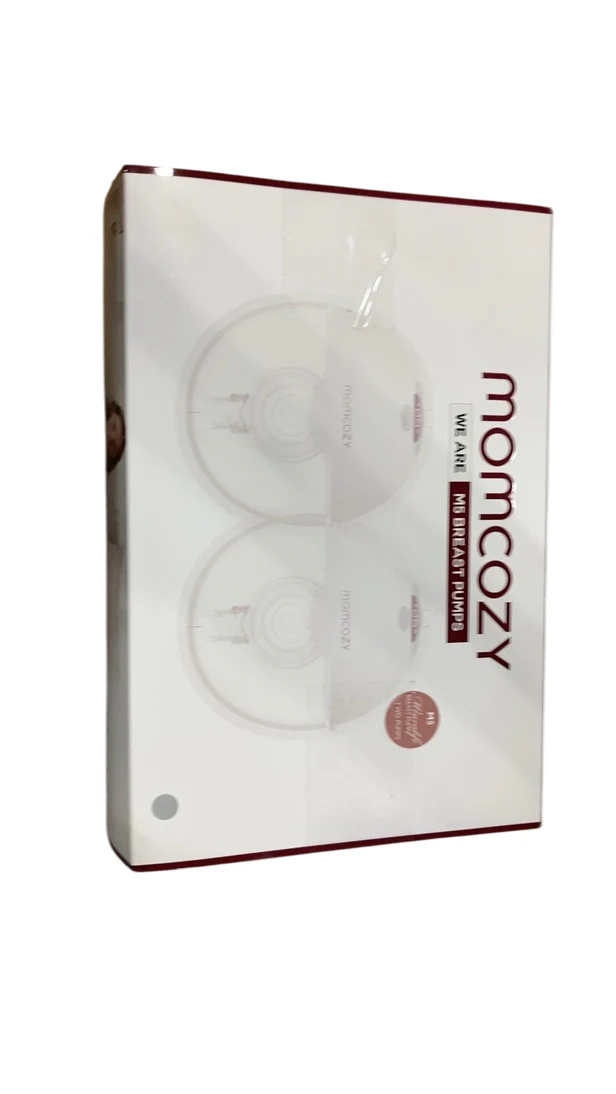Momcozy All-in-one M5 Double Wearable Breast Pump, Quill Grey - Image 5