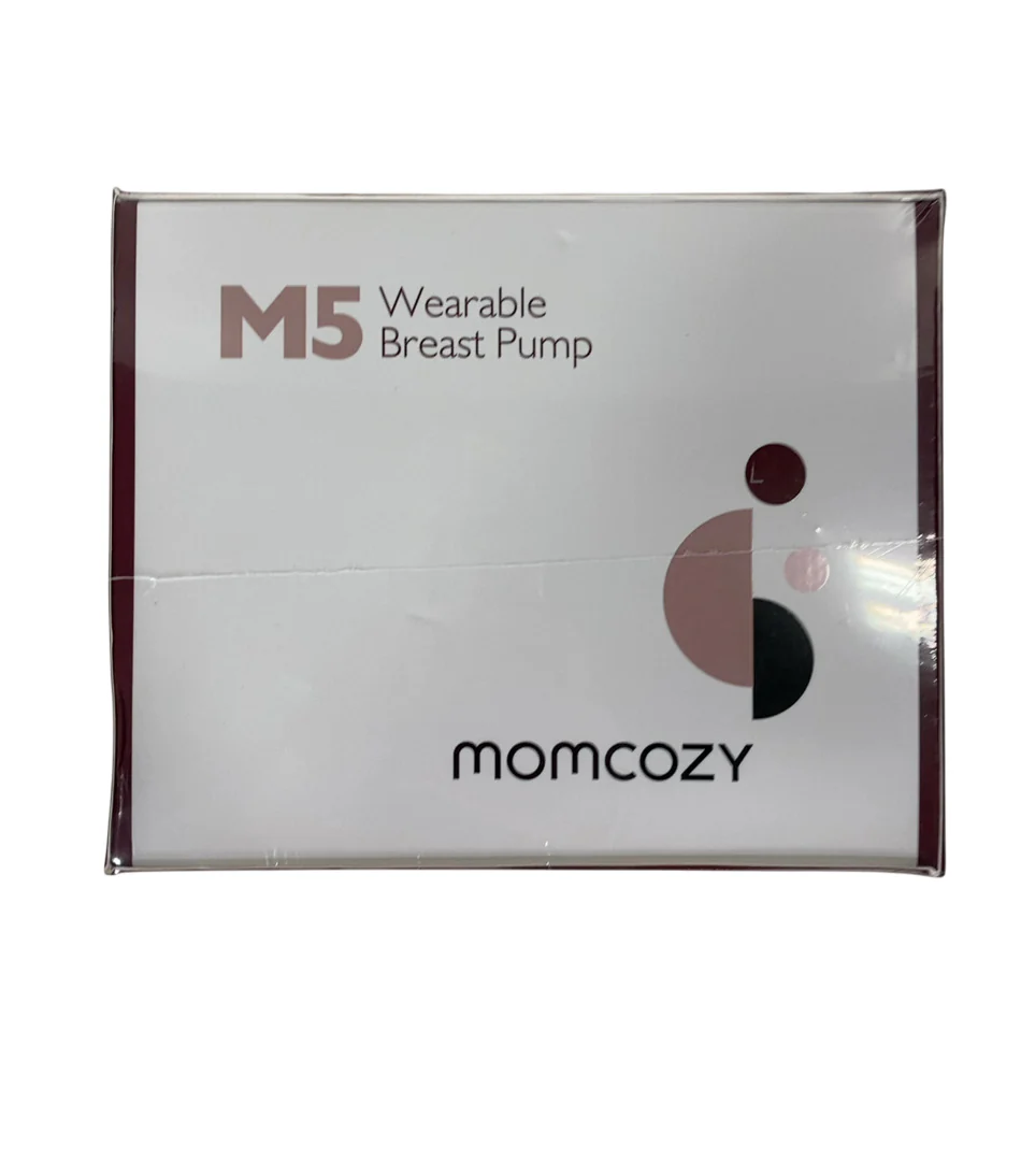 Momcozy All-in-one M5 Double Wearable Breast Pump, Quill Grey - Image 2