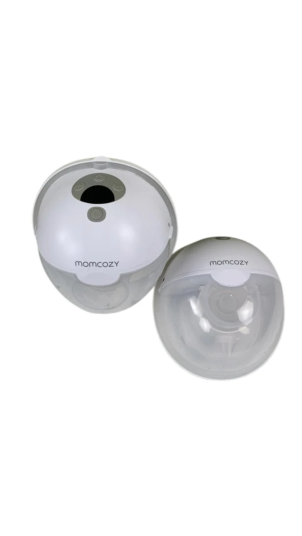 Momcozy All-in-one M5 Double Wearable Breast Pump, Quill Grey - Image 2