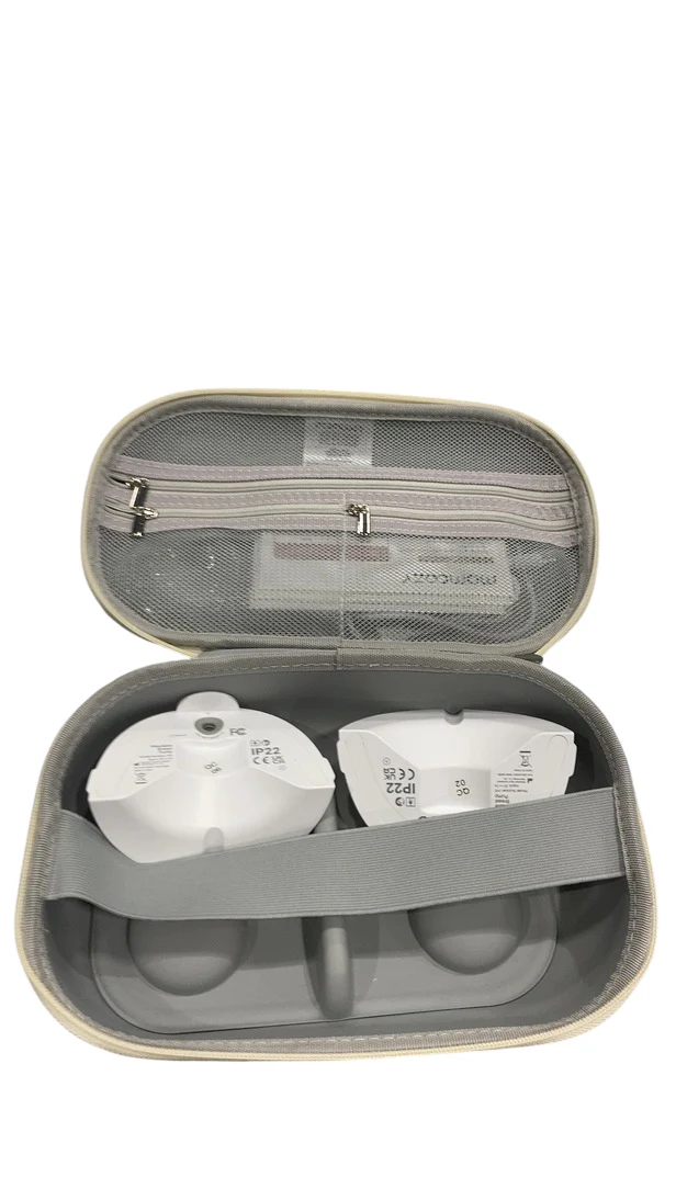 Momcozy All-in-one M5 Double Wearable Breast Pump, Quill Grey - Image 2