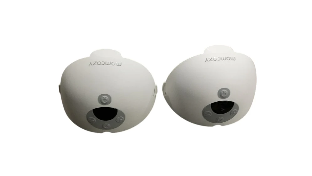 Momcozy All-in-one M5 Double Wearable Breast Pump, Quill Grey - Image 2