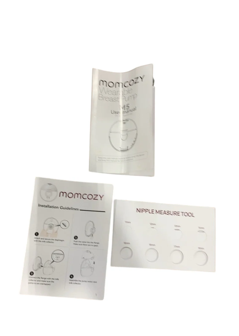 Momcozy All-in-one M5 Double Wearable Breast Pump, Quill Grey - Image 5