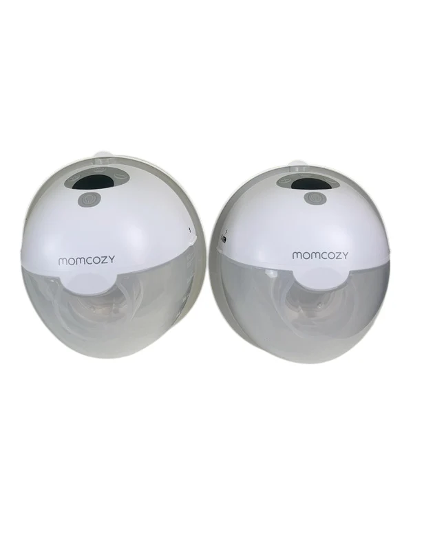 Momcozy All-in-one M5 Double Wearable Breast Pump, Quill Grey - Image 2