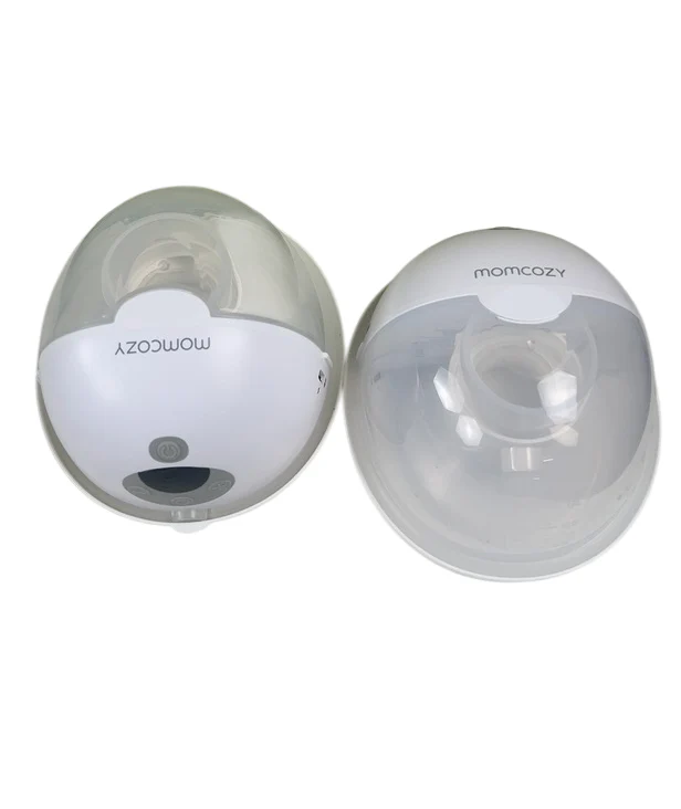 Momcozy All-in-one M5 Double Wearable Breast Pump, Quill Grey - Image 3