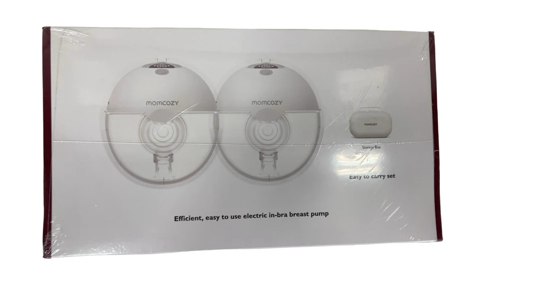 Momcozy All-in-one M5 Double Wearable Breast Pump, Quill Grey - Image 3