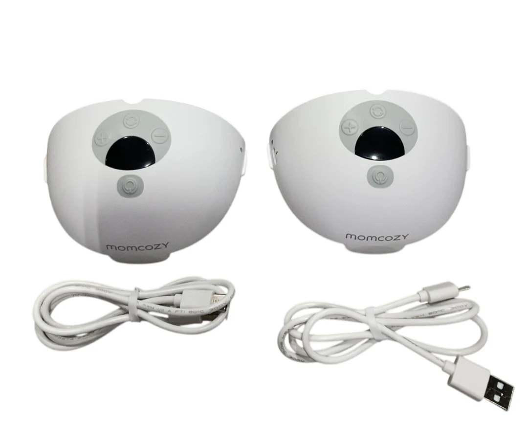 Momcozy All-in-one M5 Double Wearable Breast Pump, Quill Grey