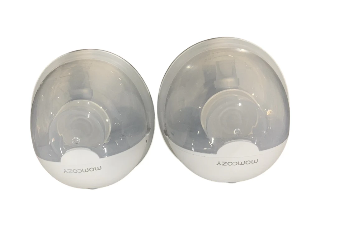 Momcozy All-in-one M5 Double Wearable Breast Pump, Quill Grey - Image 2