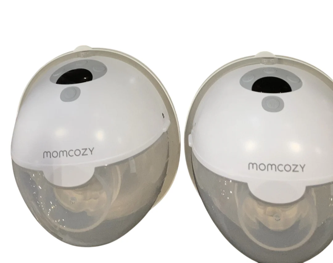 Momcozy All-in-one M5 Double Wearable Breast Pump, Quill Grey - Image 3