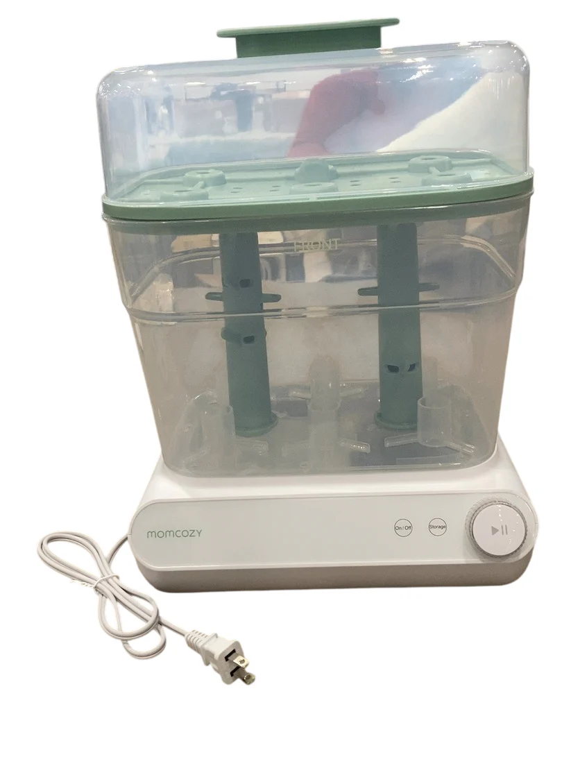 Momcozy Bottle Sterilizer And Dryer, White - Image 3