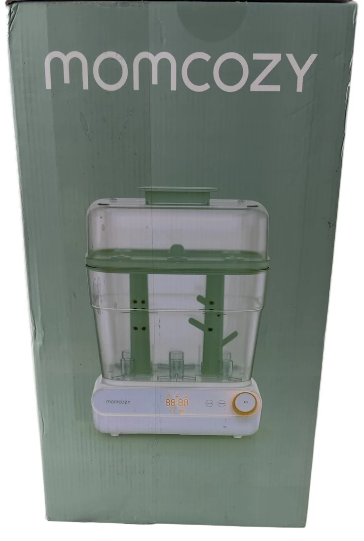 Momcozy Bottle Sterilizer And Dryer, White - Image 3