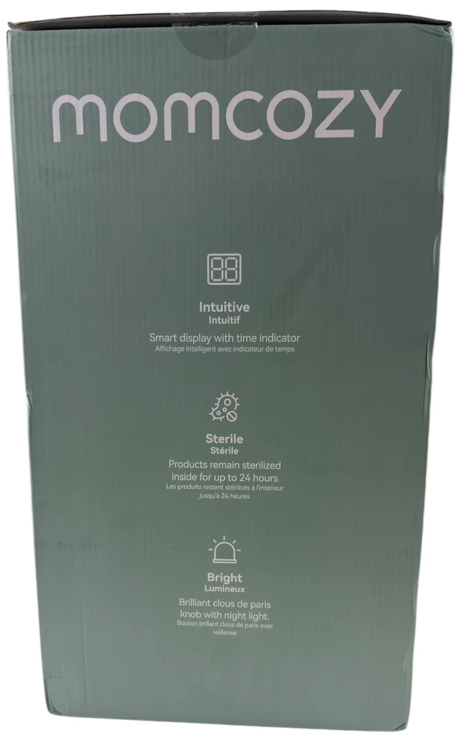 Momcozy Bottle Sterilizer And Dryer, White - Image 4