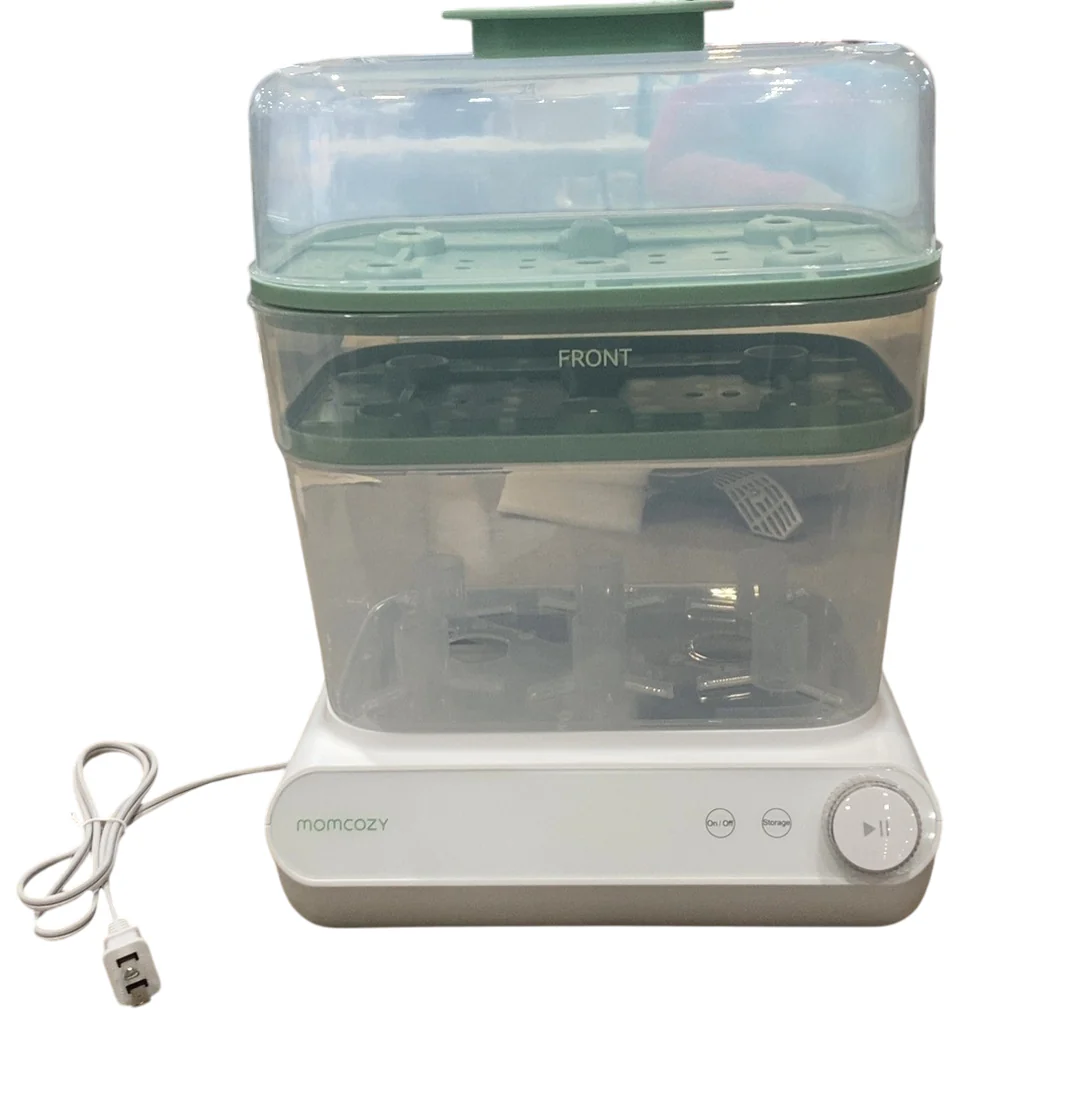 Momcozy Bottle Sterilizer And Dryer, White - Image 3