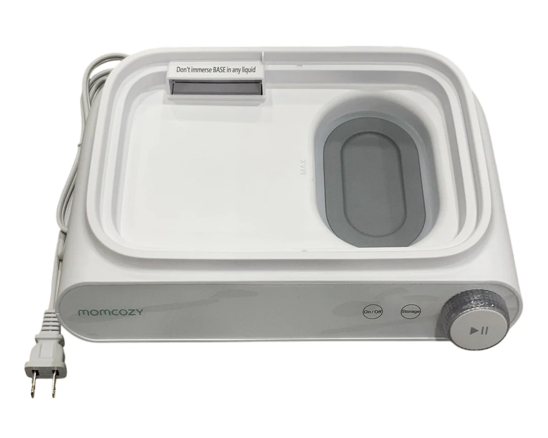 Momcozy Bottle Sterilizer And Dryer, White - Image 3
