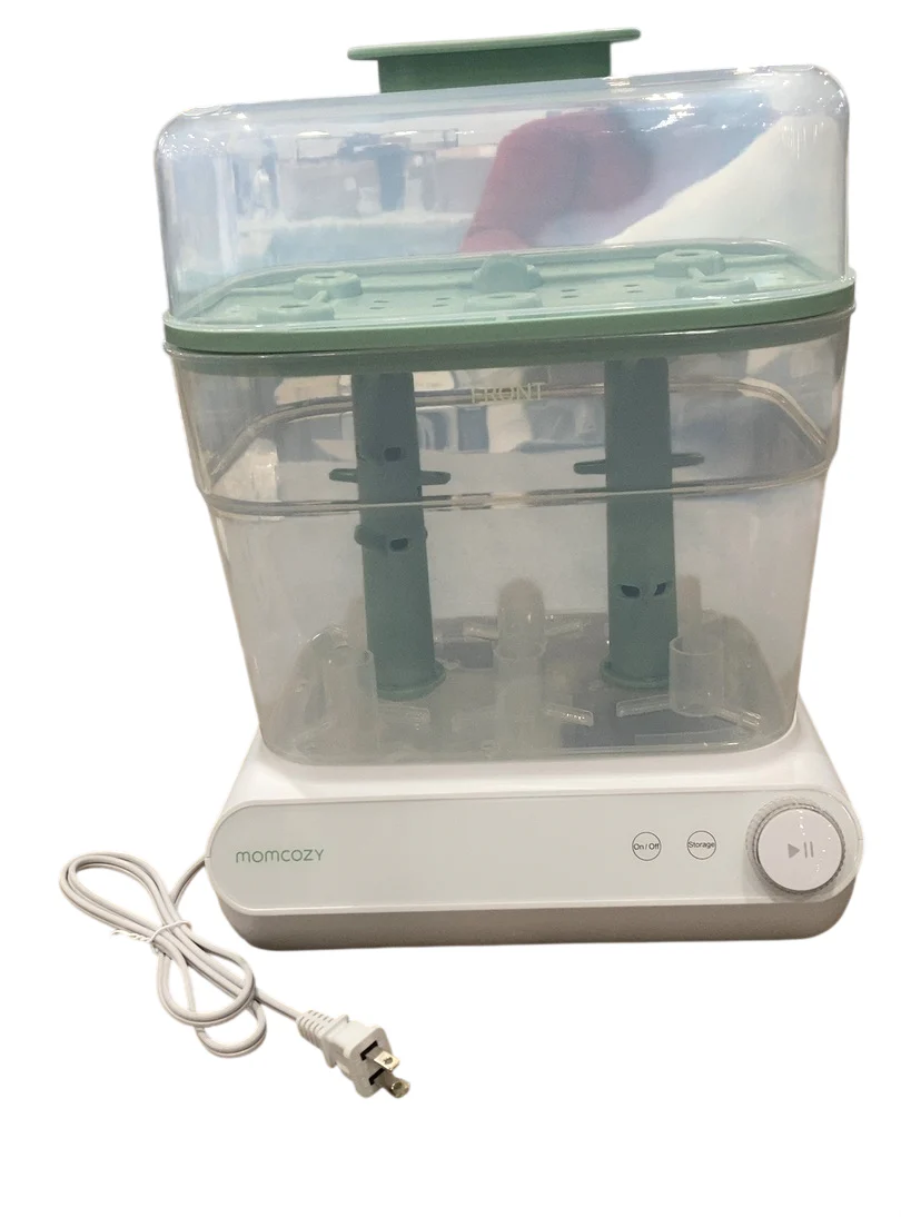 Momcozy Bottle Sterilizer And Dryer, White - Image 2