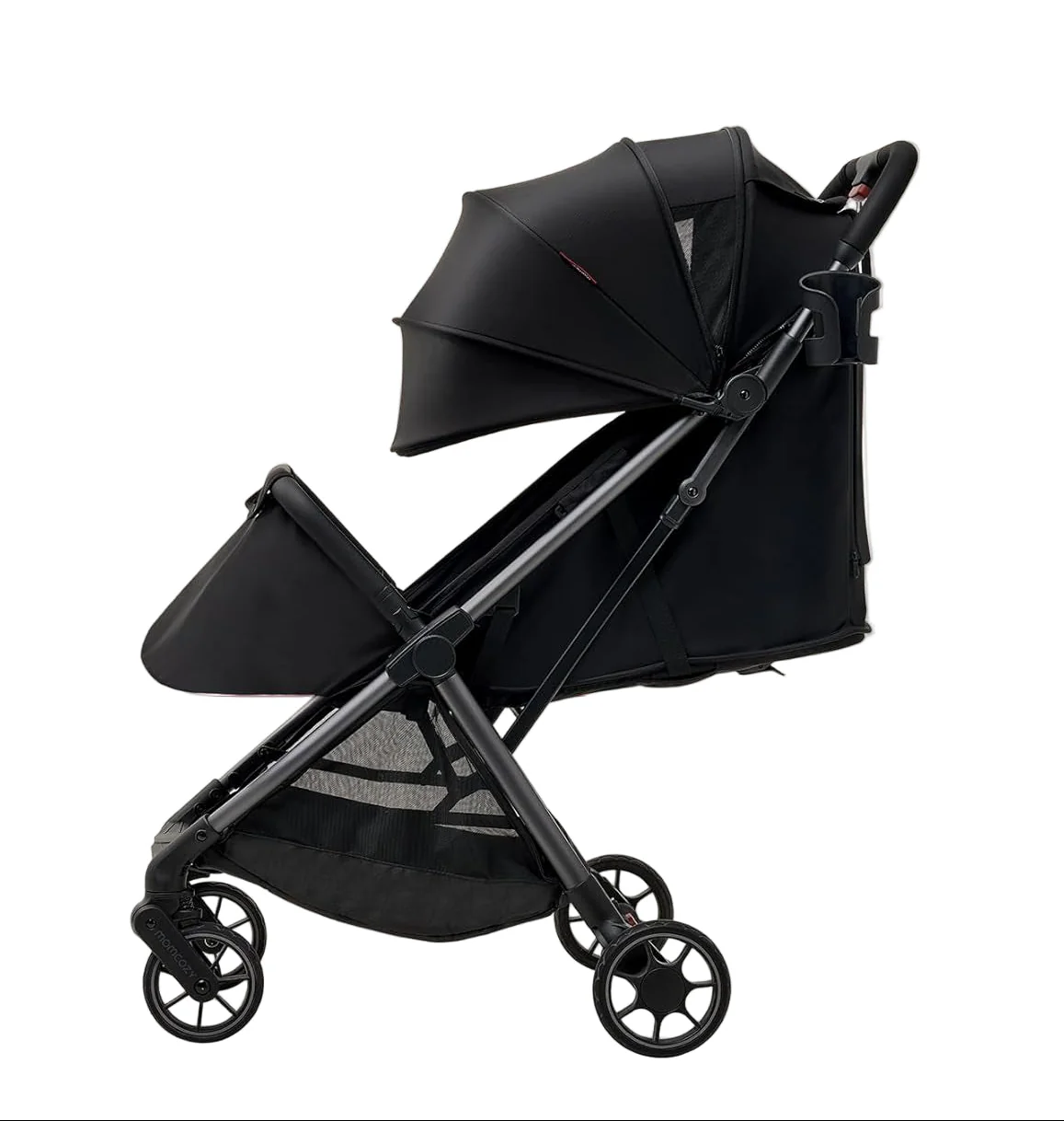 Momcozy ClickGo Lightweight Stroller, Black, 2025 - Image 3