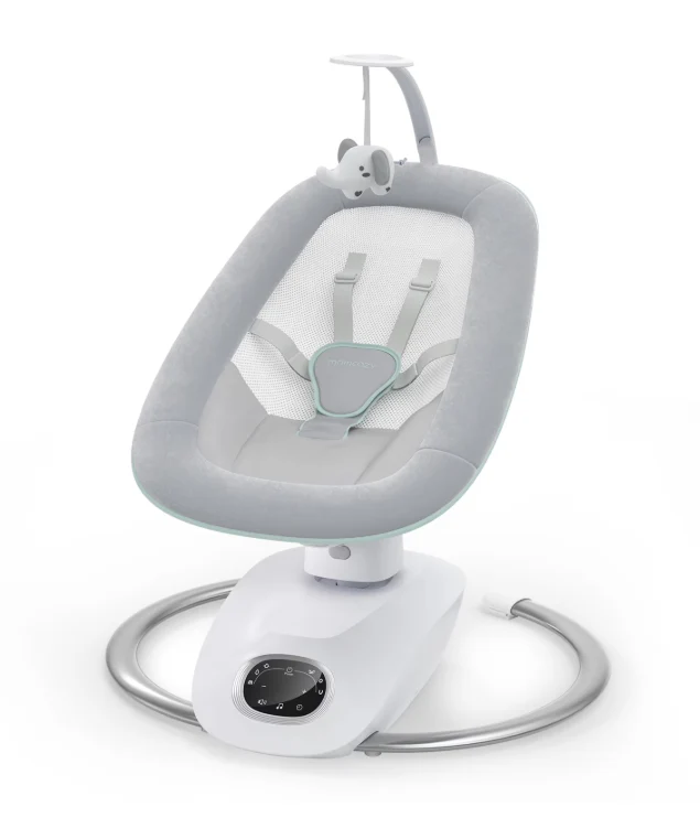 Momcozy CocoSway 3D Baby Swing, Grey