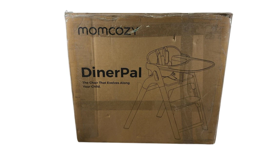 Momcozy DinerPal Wooden High Chair, Natural Wood, without Cushion - Image 4