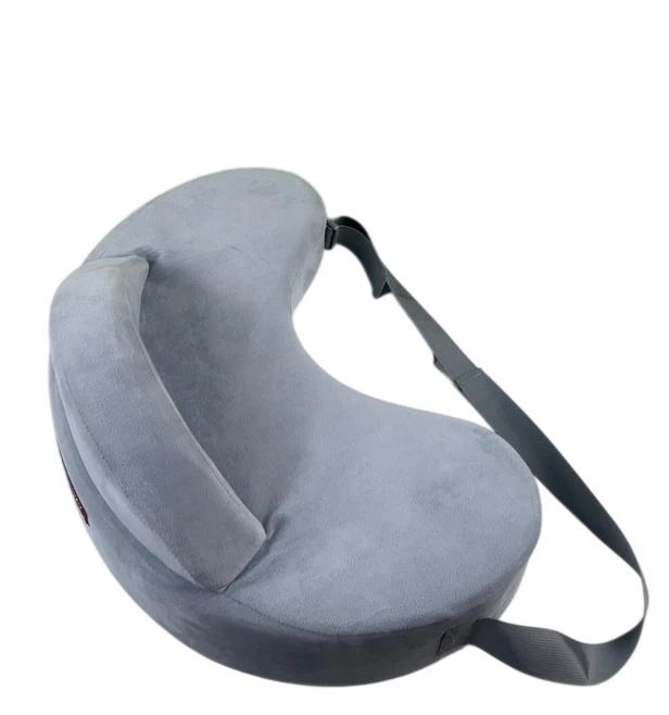 Momcozy MaxSupport Nursing Pillow, Grey Original - Image 4