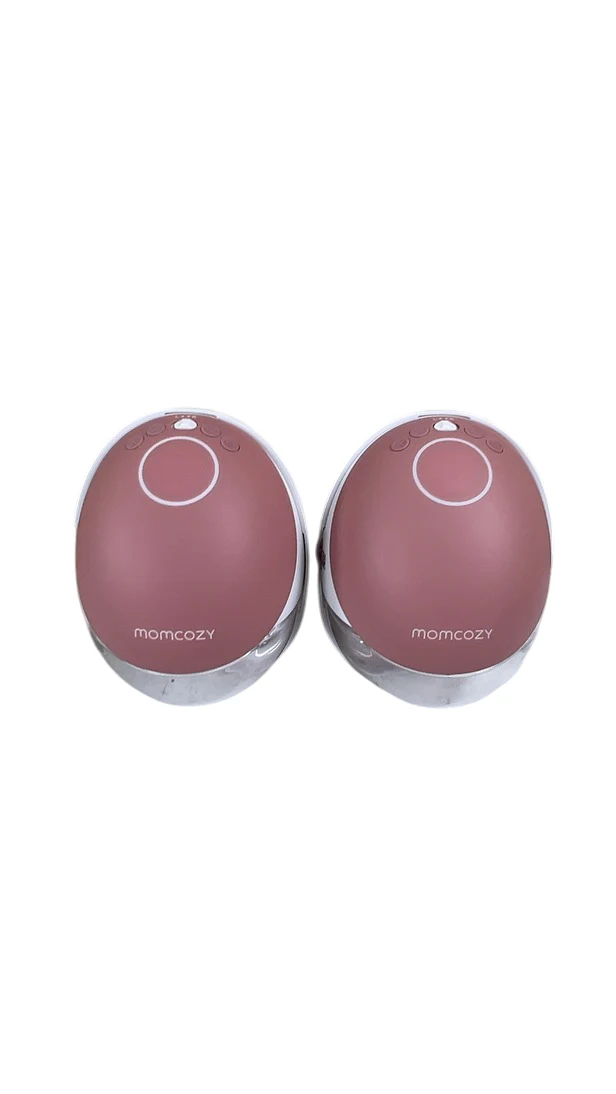 Momcozy Mobile Flow Hands-Free Breast Pump M9, Cozy Red, Double - Image 2