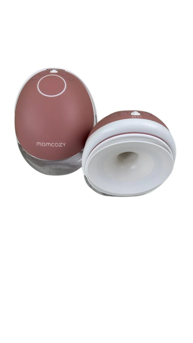 Momcozy Mobile Flow Hands-Free Breast Pump M9, Cozy Red, Double - Image 3