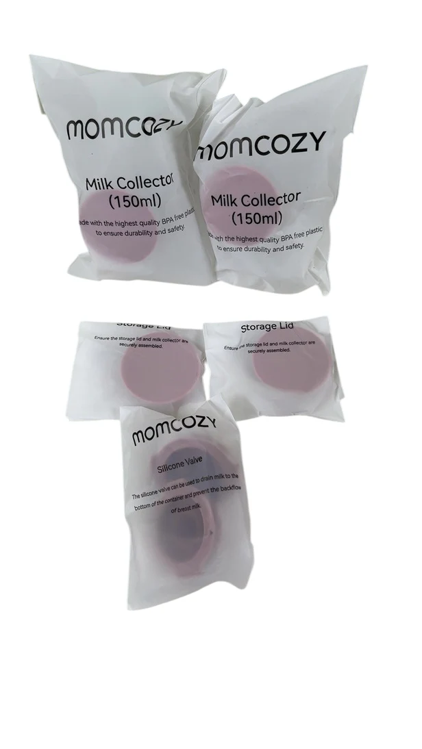 Momcozy Mobile Flow Hands-Free Breast Pump M9, Cozy Red, Double - Image 4