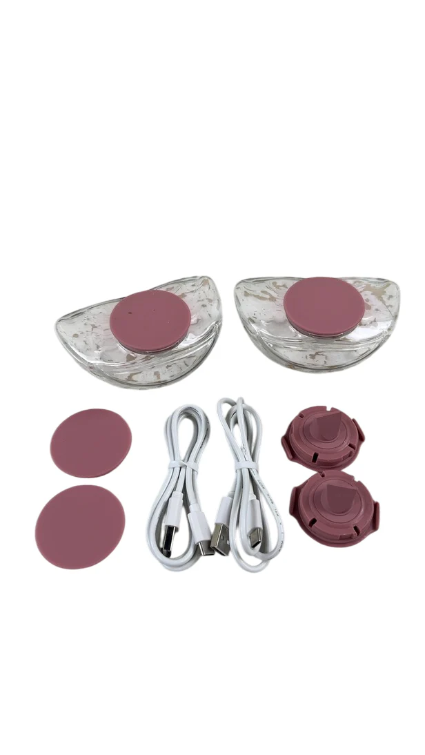 Momcozy Mobile Flow Hands-Free Breast Pump M9, Cozy Red, Double - Image 5