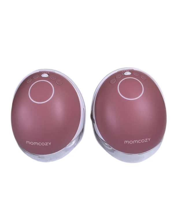 Momcozy Mobile Flow Hands-Free Breast Pump M9, Cozy Red, Double - Image 2