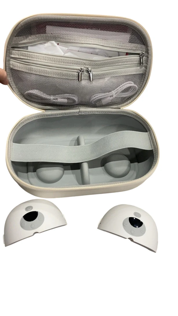 Momcozy Mobile Flow Hands-Free Breast Pump M9, Double, Quill Grey - Image 2