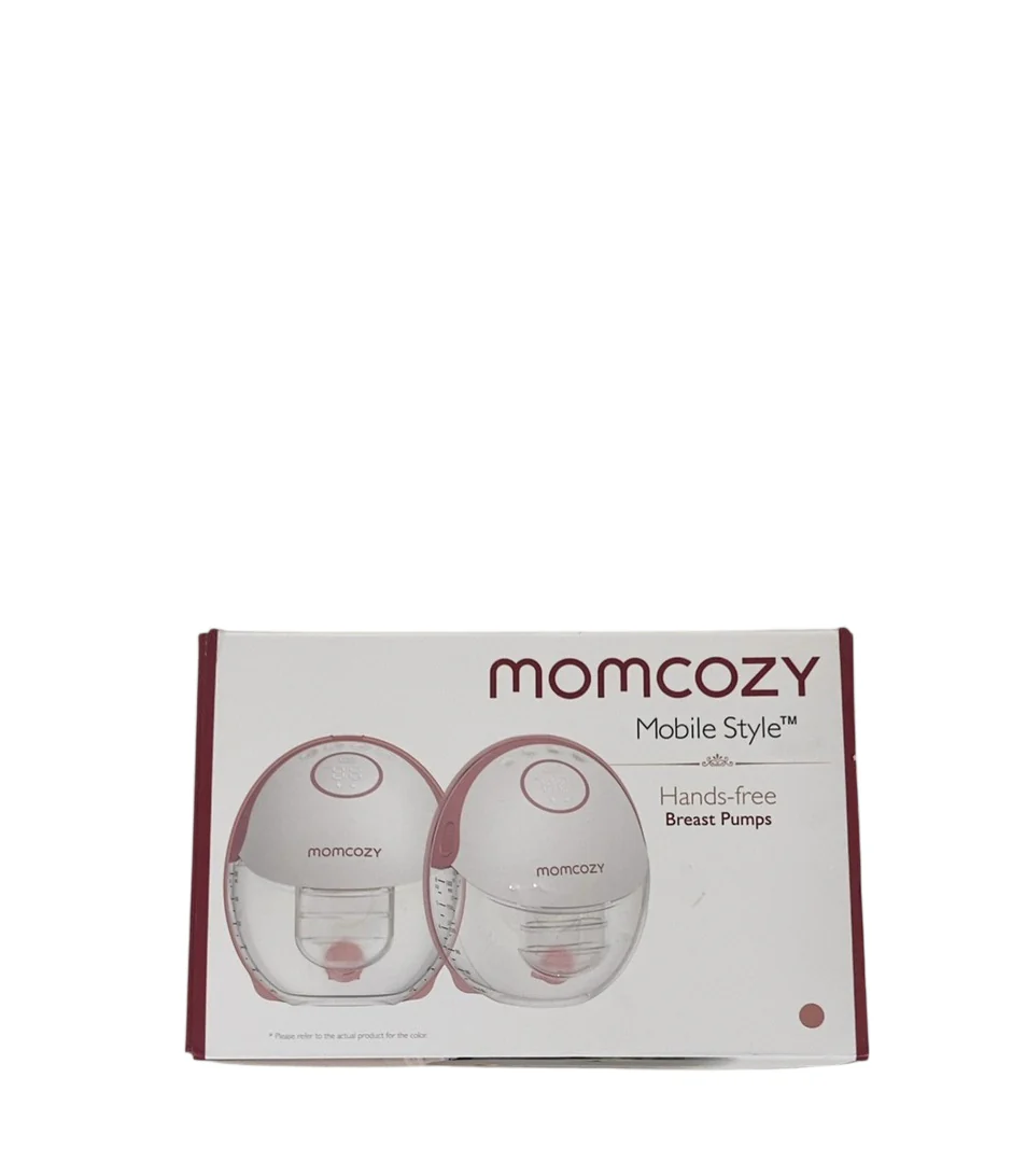 Momcozy Mobile Style Hands-free Breast Pump Double, Cozy Red - Image 2