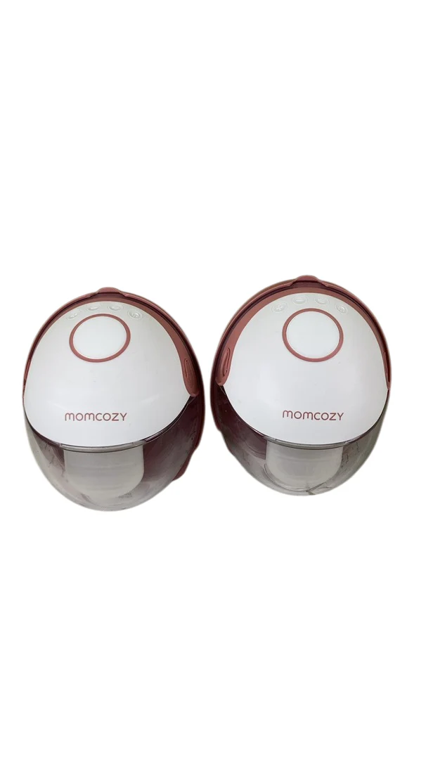 Momcozy Mobile Style Hands-free Breast Pump Double, Cozy Red - Image 2