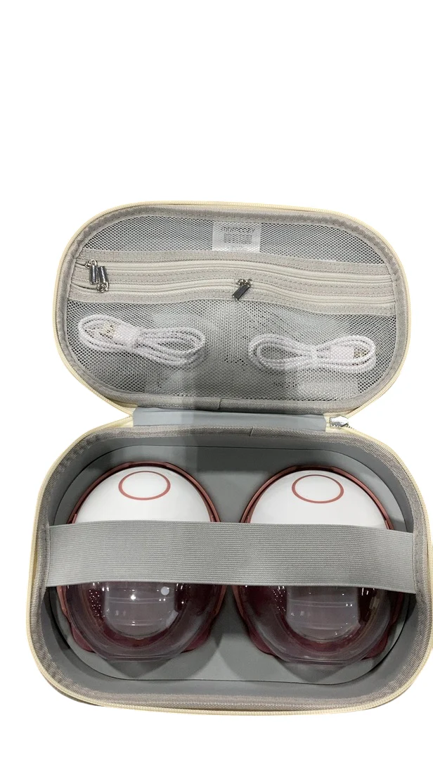 Momcozy Mobile Style Hands-free Breast Pump Double, Cozy Red
