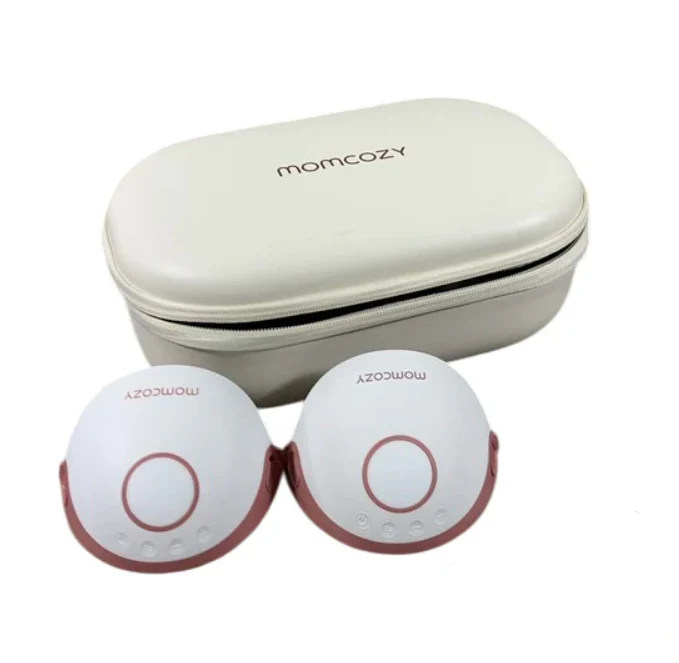 Momcozy Mobile Style Hands-free Breast Pump Double, Cozy Red