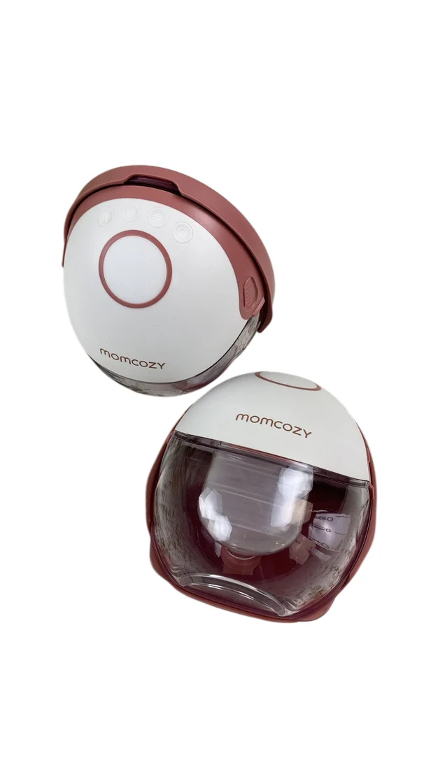 Momcozy Mobile Style Hands-free Breast Pump Double, Cozy Red - Image 3