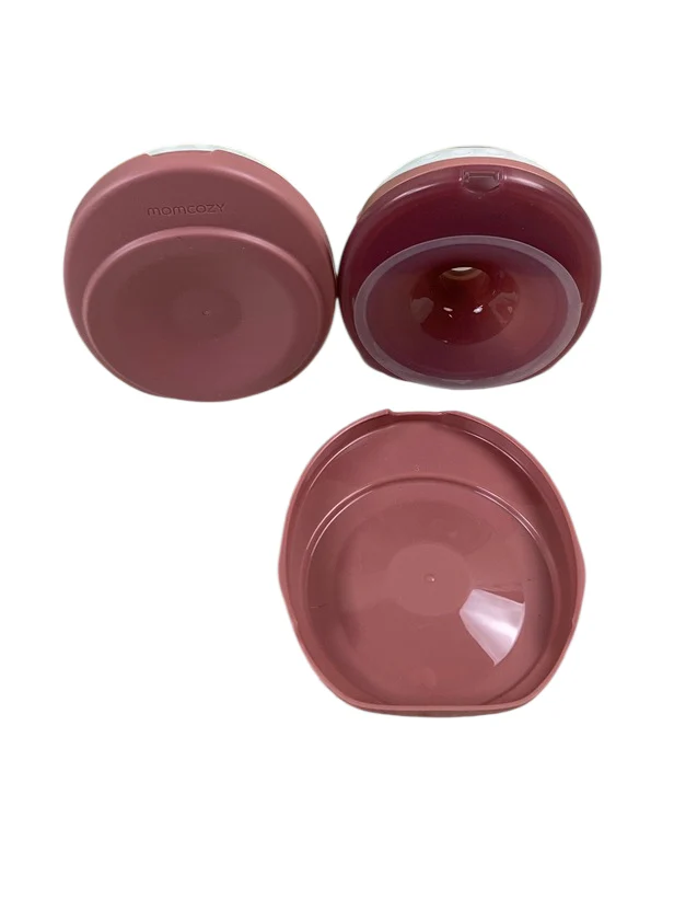 Momcozy Mobile Style Hands-free Breast Pump Double, Cozy Red - Image 4