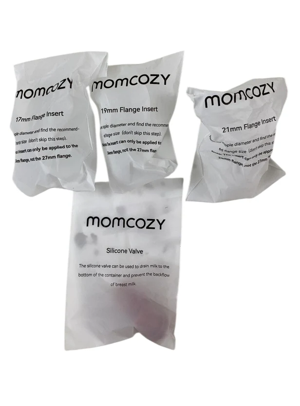 Momcozy Mobile Style Hands-free Breast Pump Double, Cozy Red - Image 5