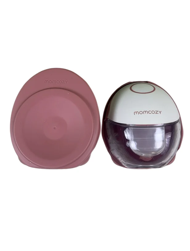 Momcozy Mobile Style Hands-free Breast Pump Double, Cozy Red - Image 3