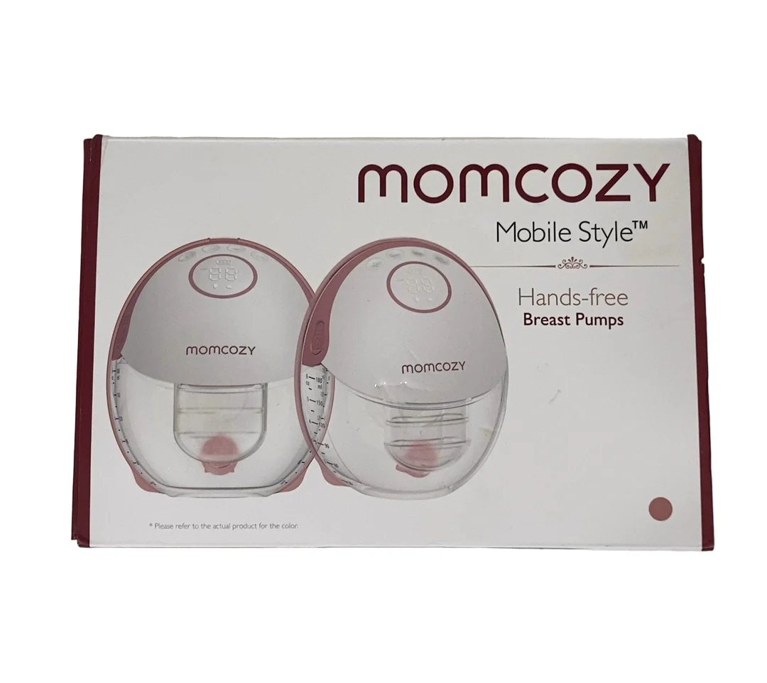 Momcozy Mobile Style Hands-free Breast Pump Double, Cozy Red