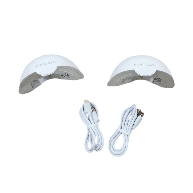 Momcozy Mobile Style Hands-free Breast Pump Double, Quill Grey - Image 2