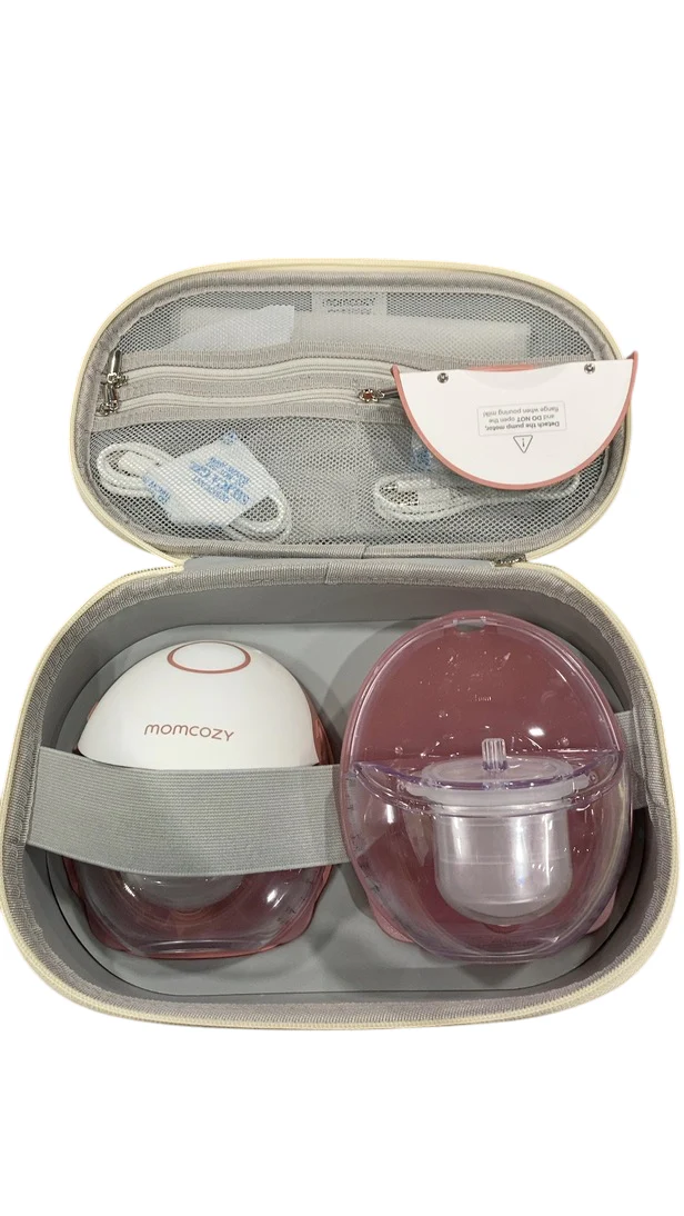 Momcozy Mobile Style Hands-free Breast Pump | M6, Cozy Red - Image 3